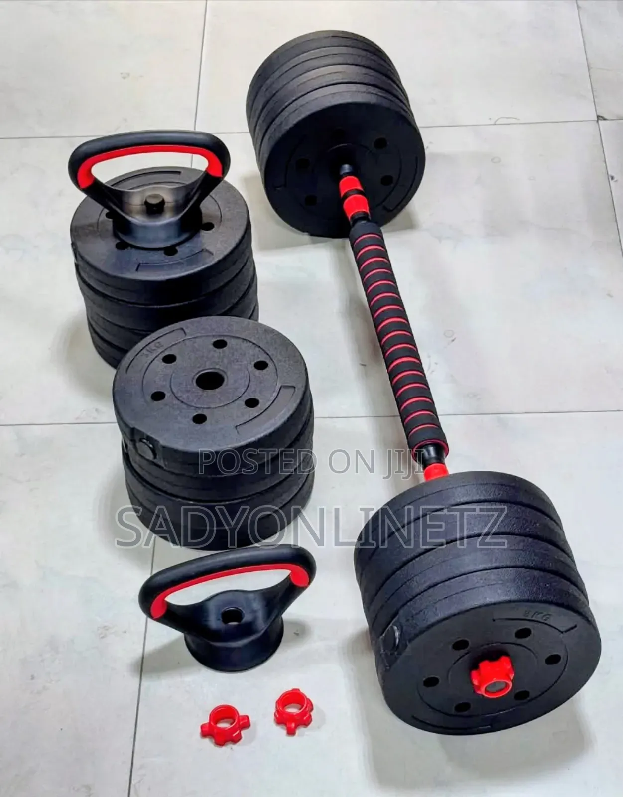 50kg Adjustable Dumbbell Set