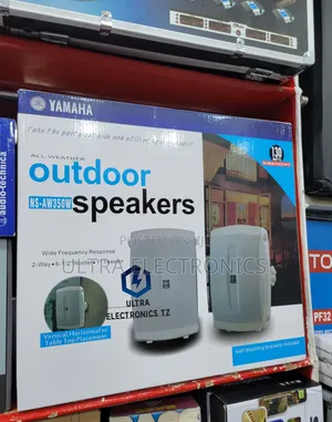 A Pair of Yamaha All-Weather Indoor/Outdoor Wall Mount 2speakers 130w