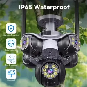 Smart Security Camera 5 Lens 25mp PTZ Wifi Night Vision