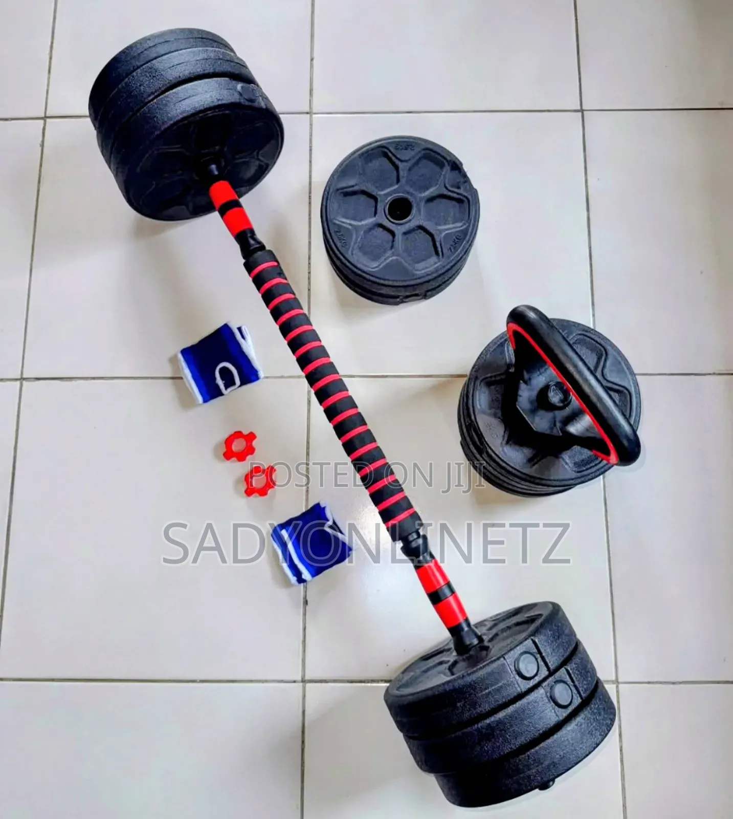 30kg Adjustable Dumbbell Home Gym