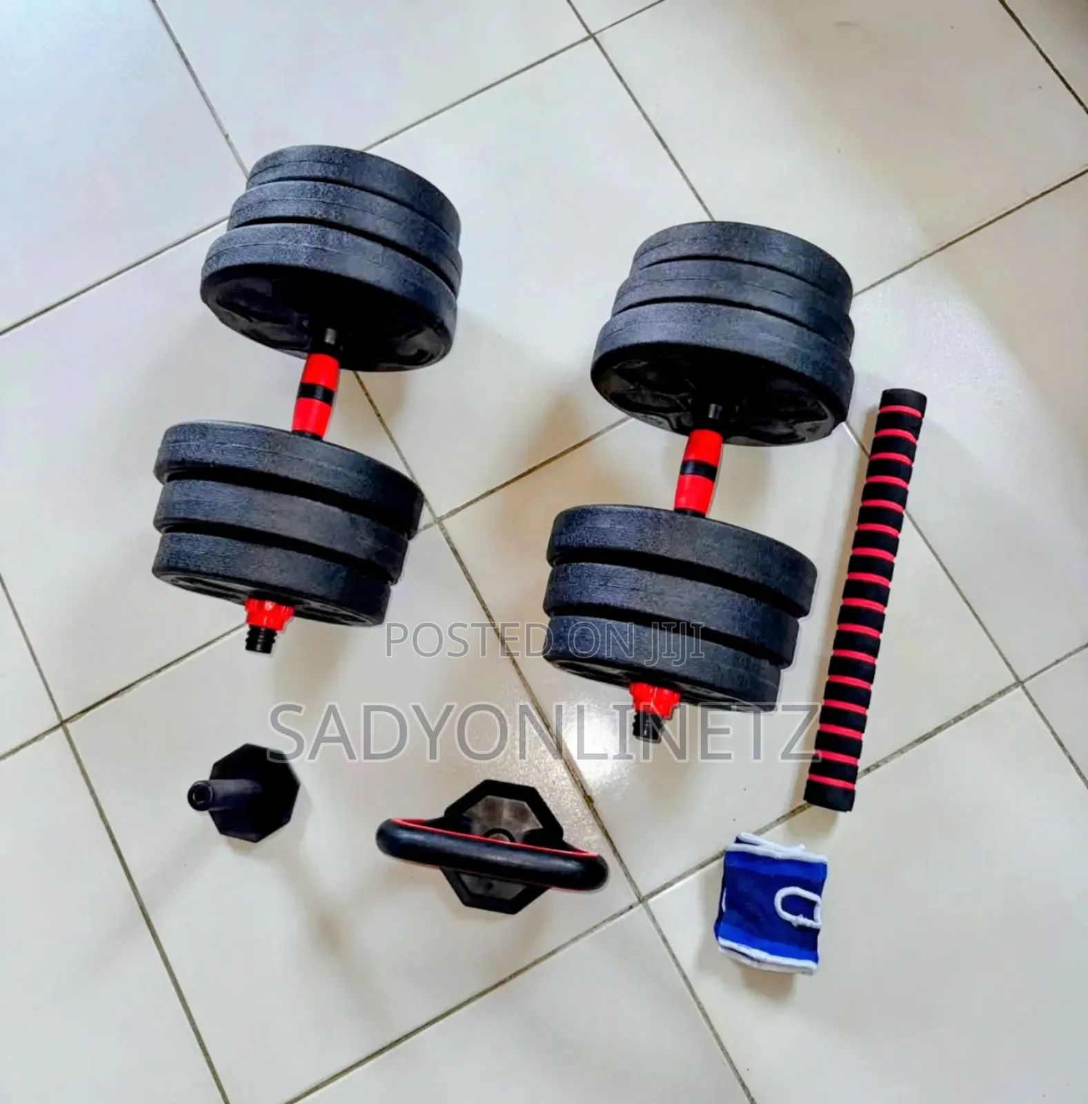 30kg Adjustable Dumbbell Home Gym
