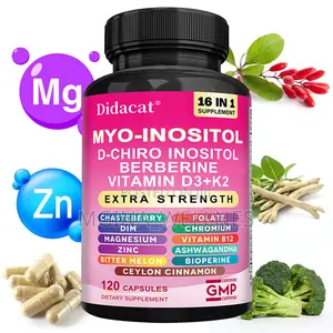 Myo-Inositol D-Chiro Inositol Vitamins D3 + Supplement