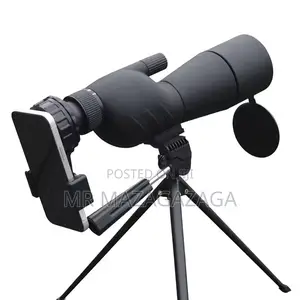 25–75×60 Dual Focusing Spotting Scope With Stand