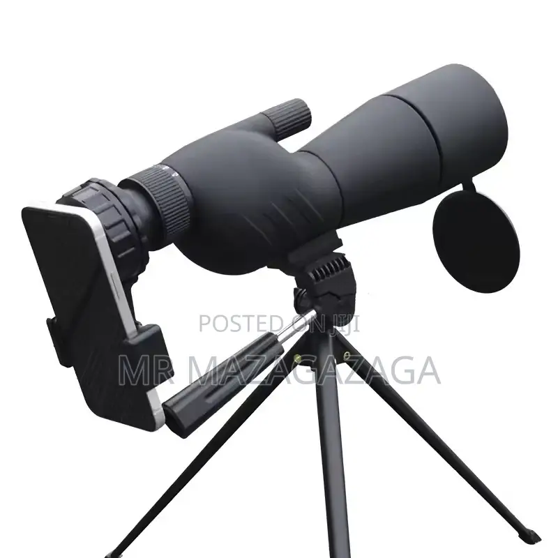 25–75×60 Dual Focusing Spotting Scope With Stand