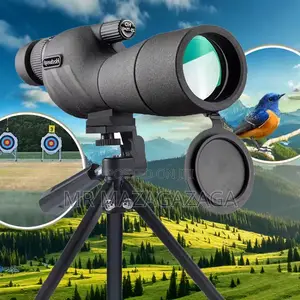 25–75×60 Dual Focusing Spotting Scope With Stand
