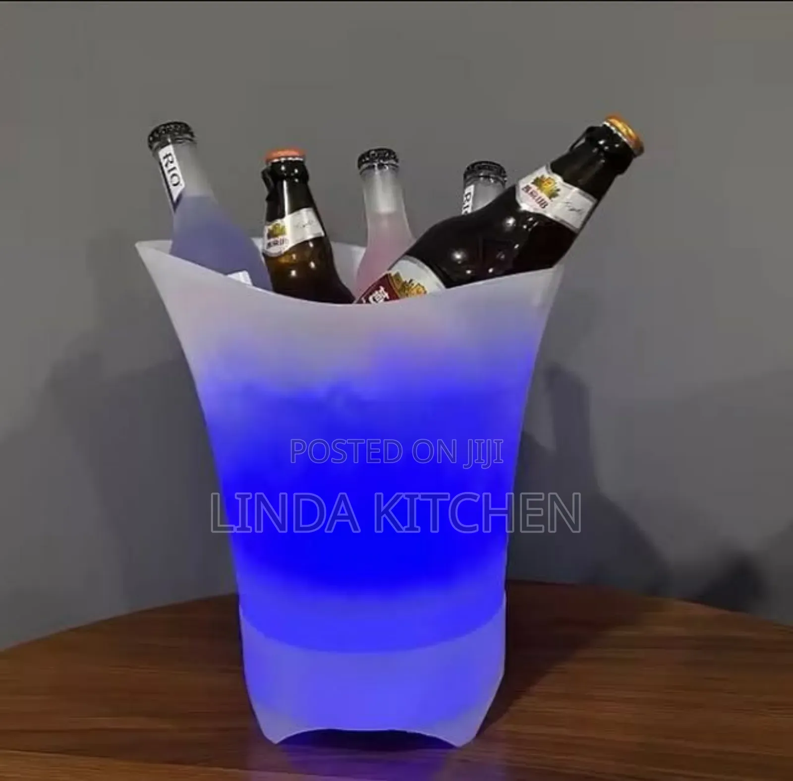 Led Speaker Cold Drinks Ice Bucket 8lts