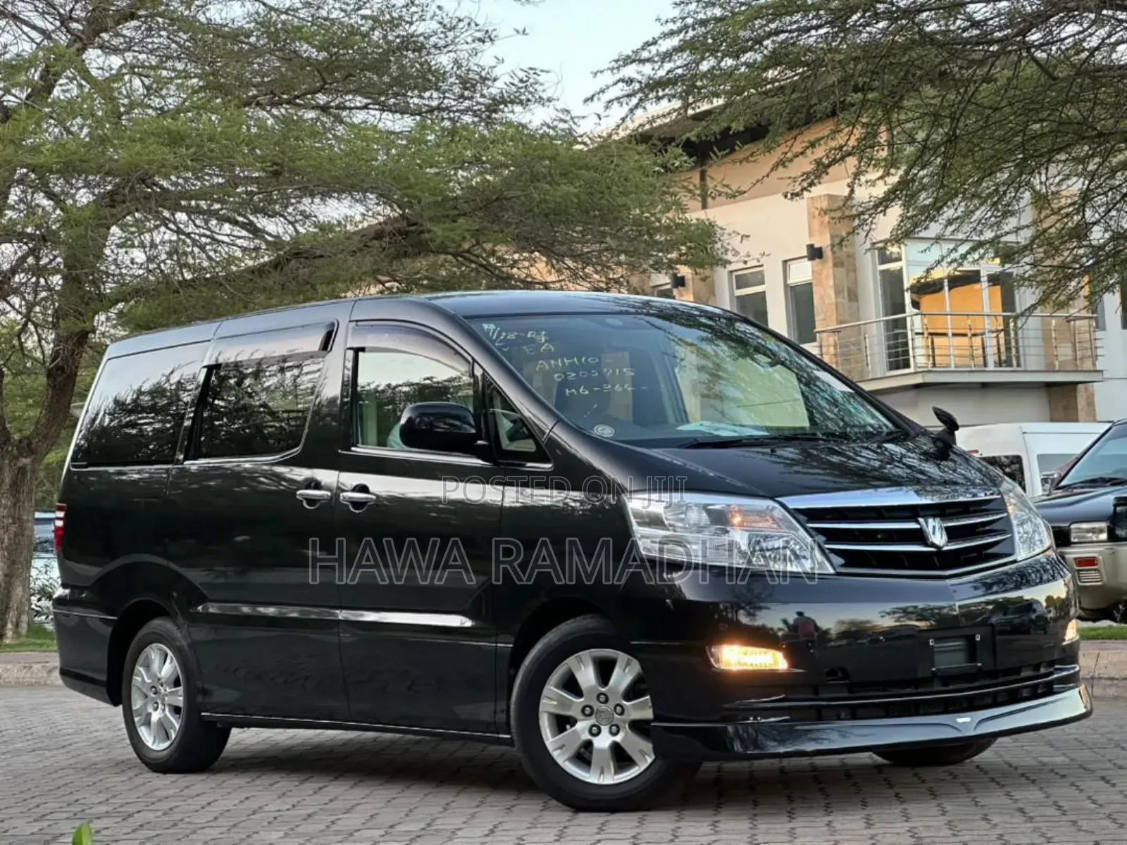 Toyota Alphard 2007 Black