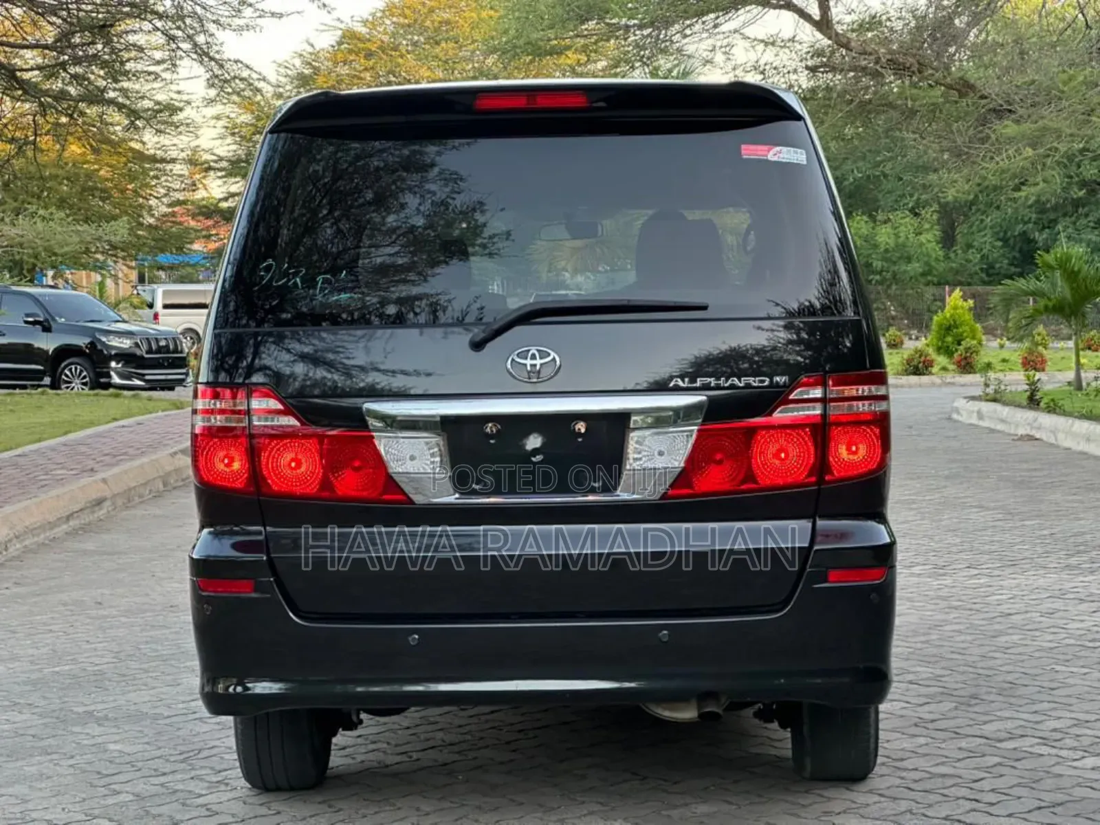 Toyota Alphard 2007 Black