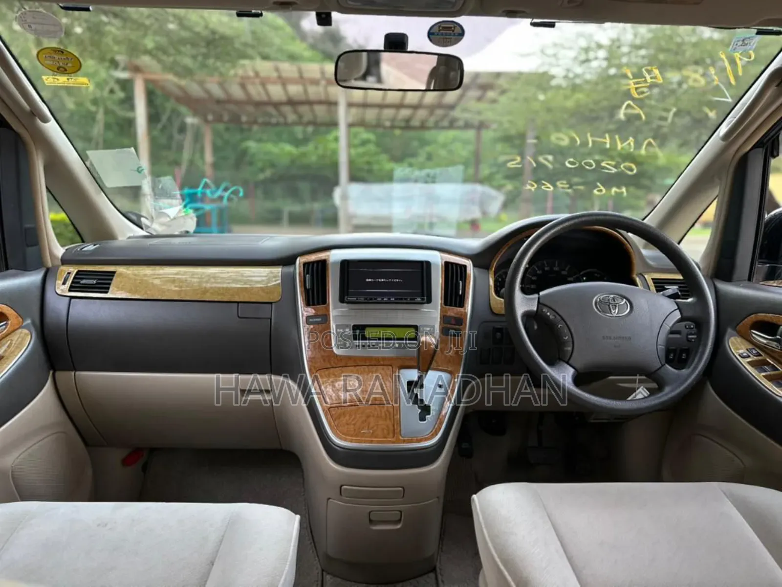 Toyota Alphard 2007 Black
