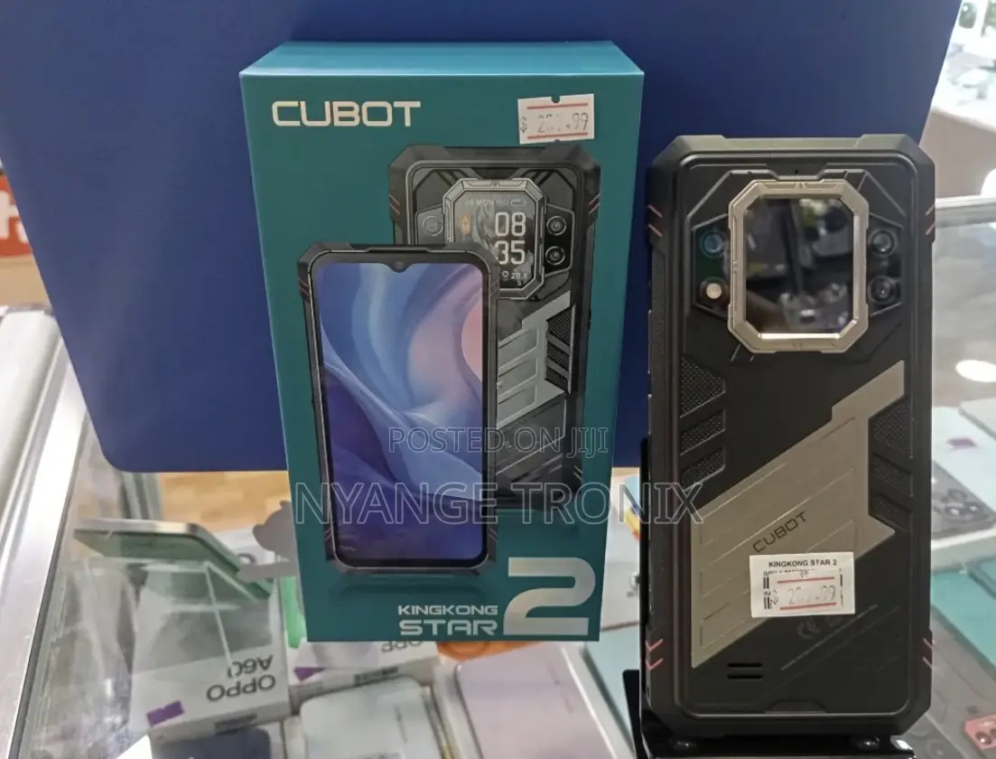 New Cubot KingKong Star 256 GB Black