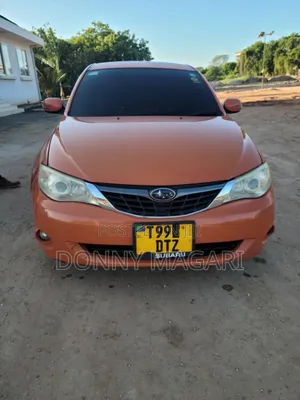 Subaru Impreza 2008 Orange