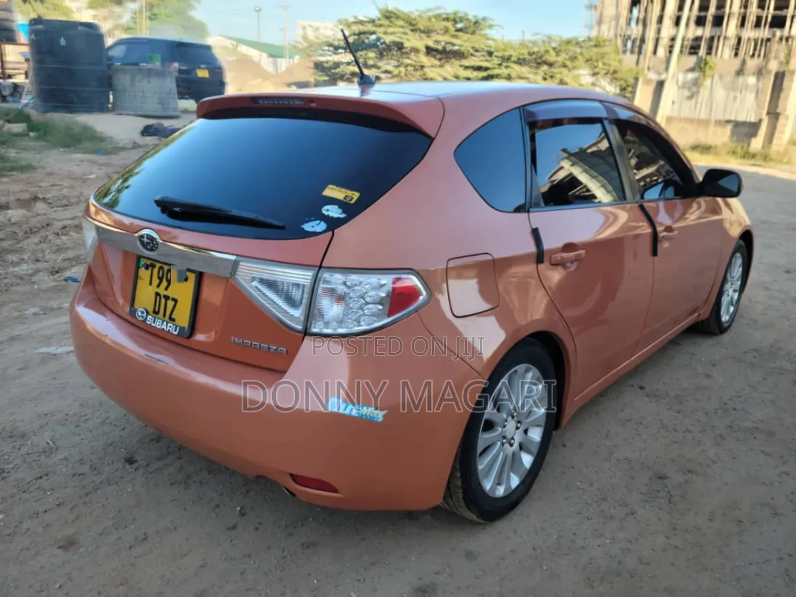 Subaru Impreza 2008 Orange