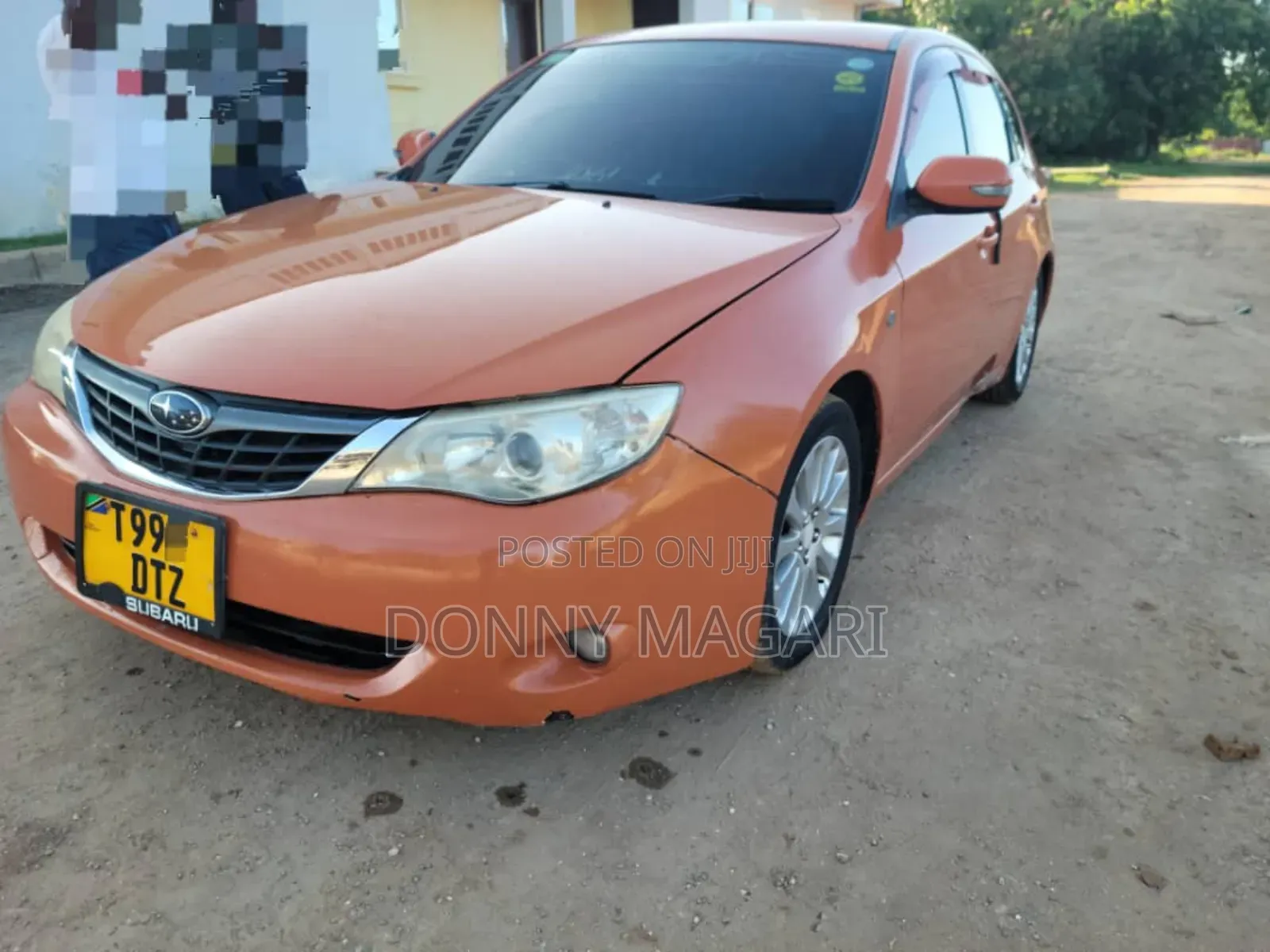 Subaru Impreza 2008 Orange