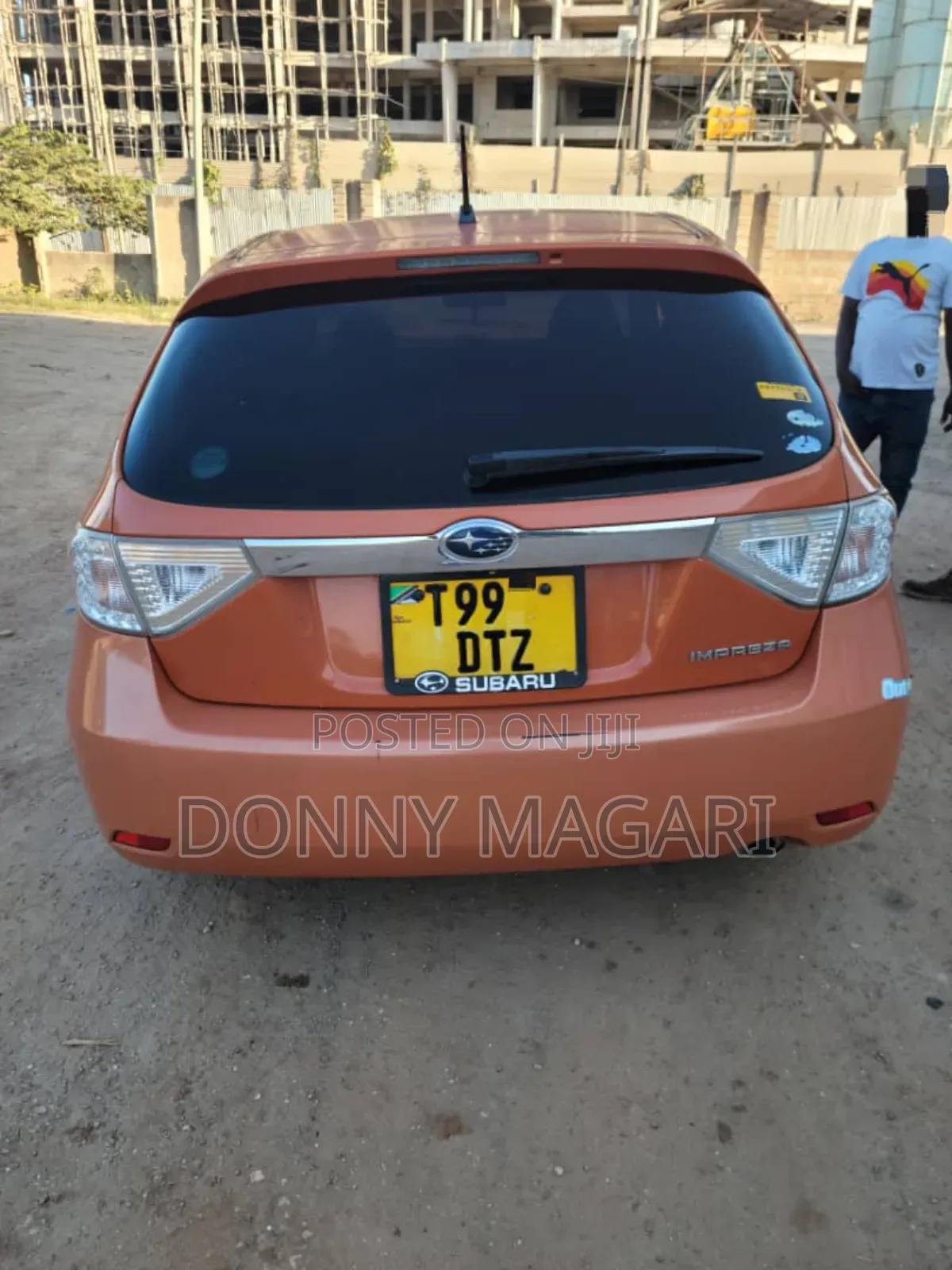 Subaru Impreza 2008 Orange