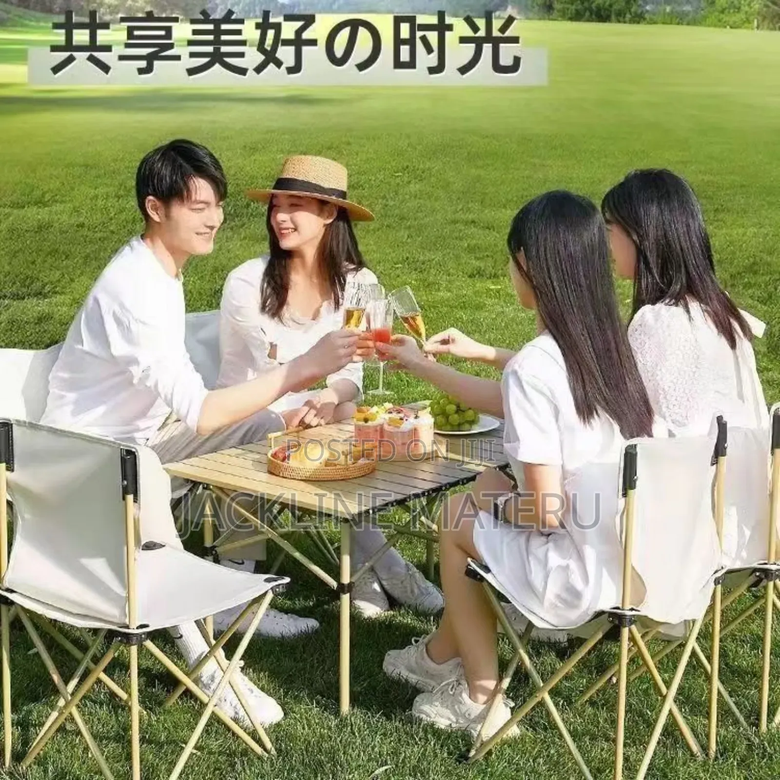 Foldable Picnic Set ( 1 Table, 4chairs)