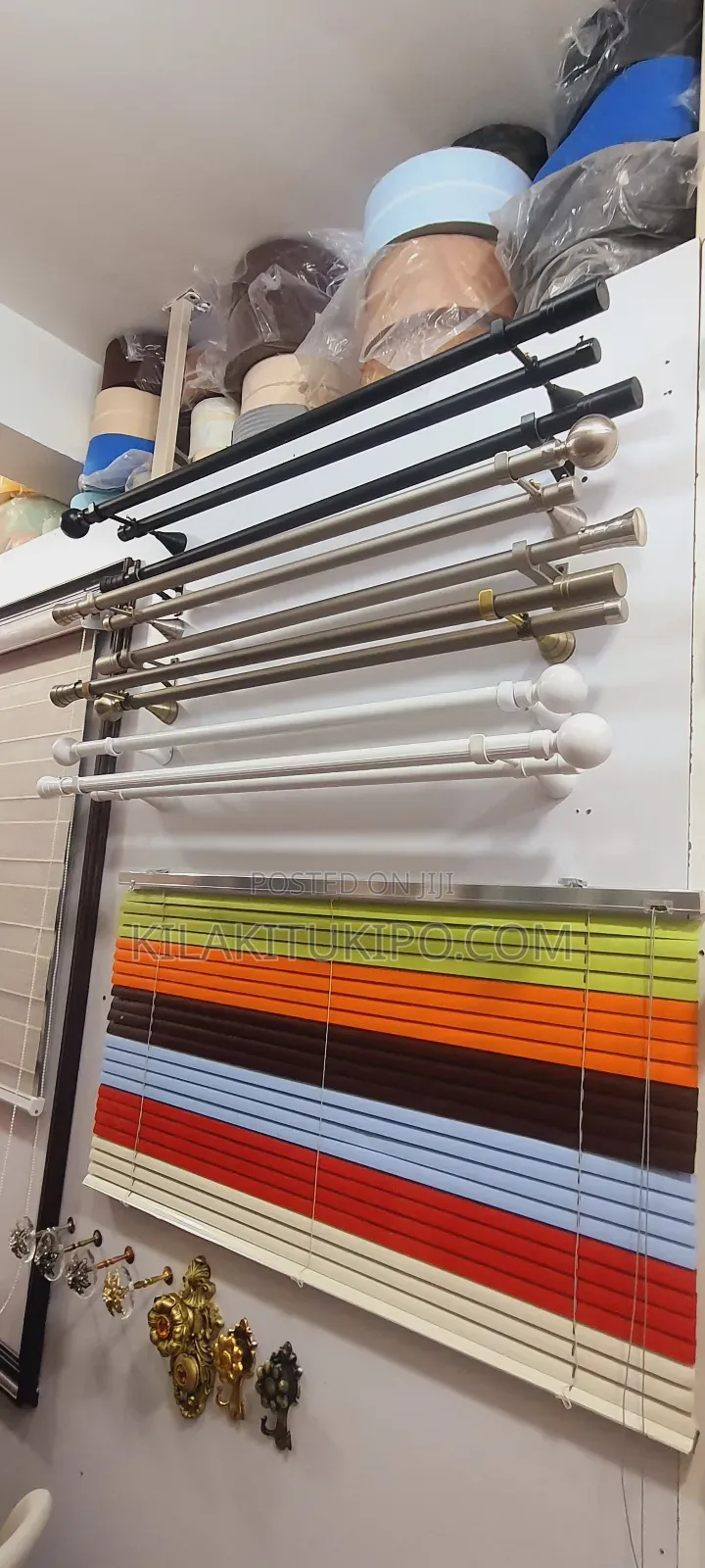 Curtains Double Rods , Tails