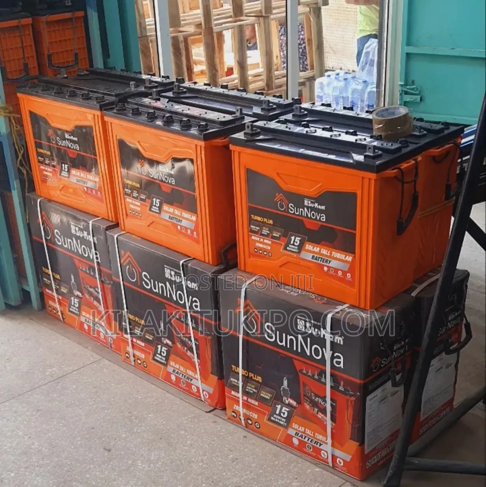 Sunnova Turbo Solar Tall Tubular Battery 200ah