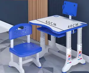 Height Adjustable Kids' Desk With Chair