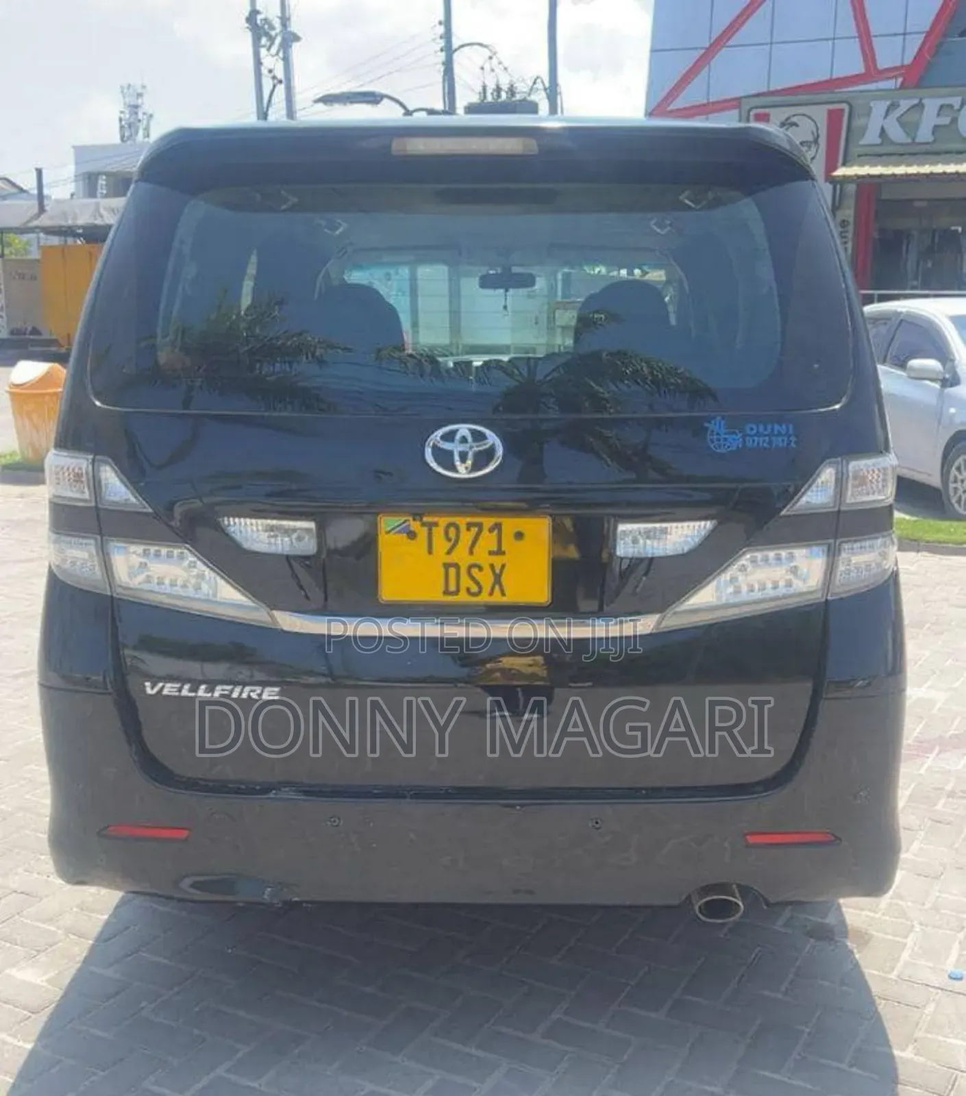 Toyota Vellfire 2008 Black