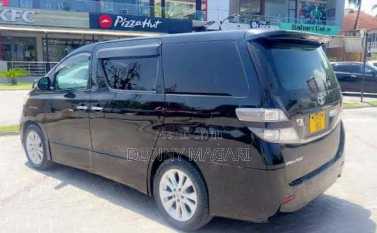 Toyota Vellfire 2008 Black