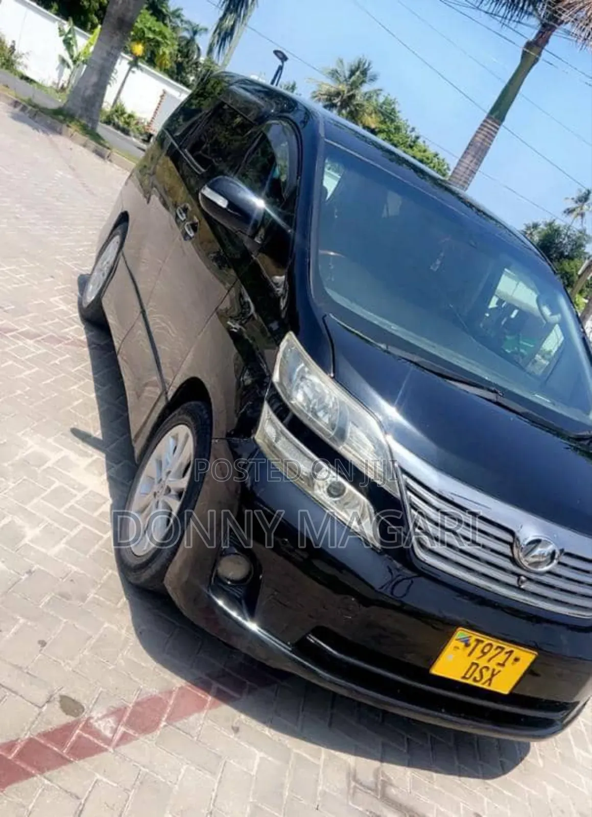 Toyota Vellfire 2008 Black