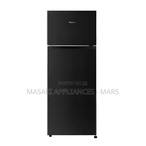 New! Hisense 206litres|Double Door Fridge |Frost|Black|Rt1n205nebn