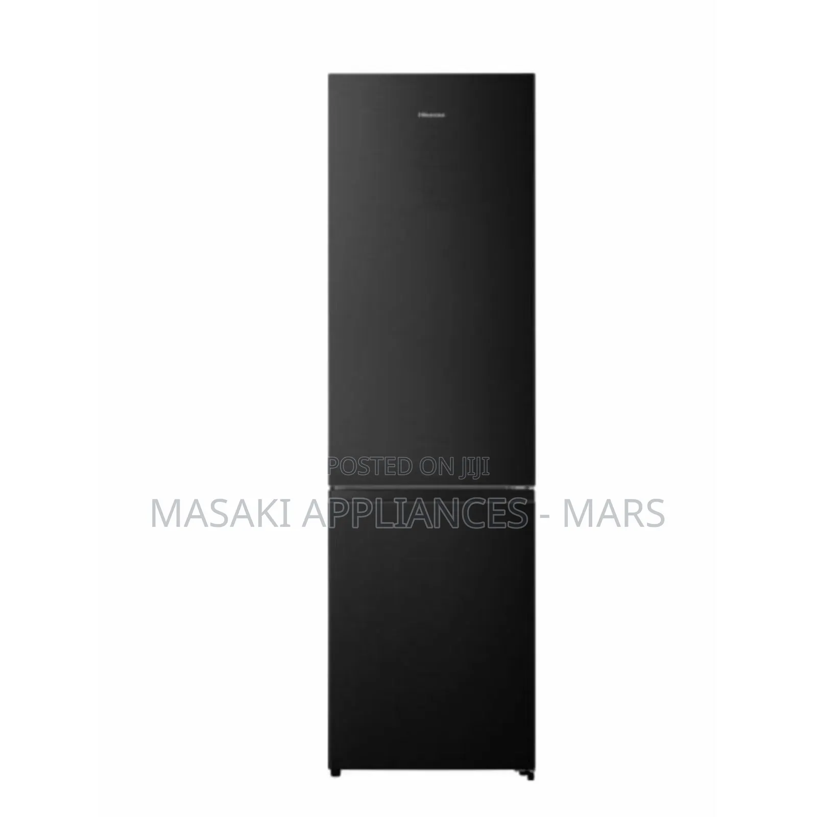 New! Hisense 221litres Double Door Fridge|Frost|Black|Rb1n226sebn