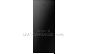 New! Hisense 221litres Double Door Fridge|Frost|Black|Rb1n226sebn