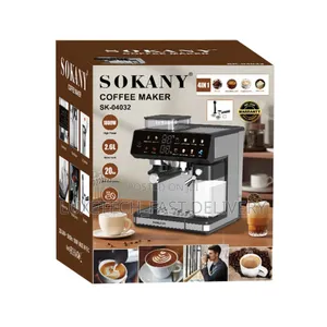 Sokany 4-in-1 Automatic Espresso Maker Sk-04032 Coffee Machine
