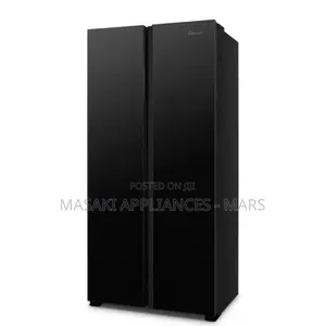 New!Hisense 468l Side by Side Refrigerator (Model No: Rs3n428nab)