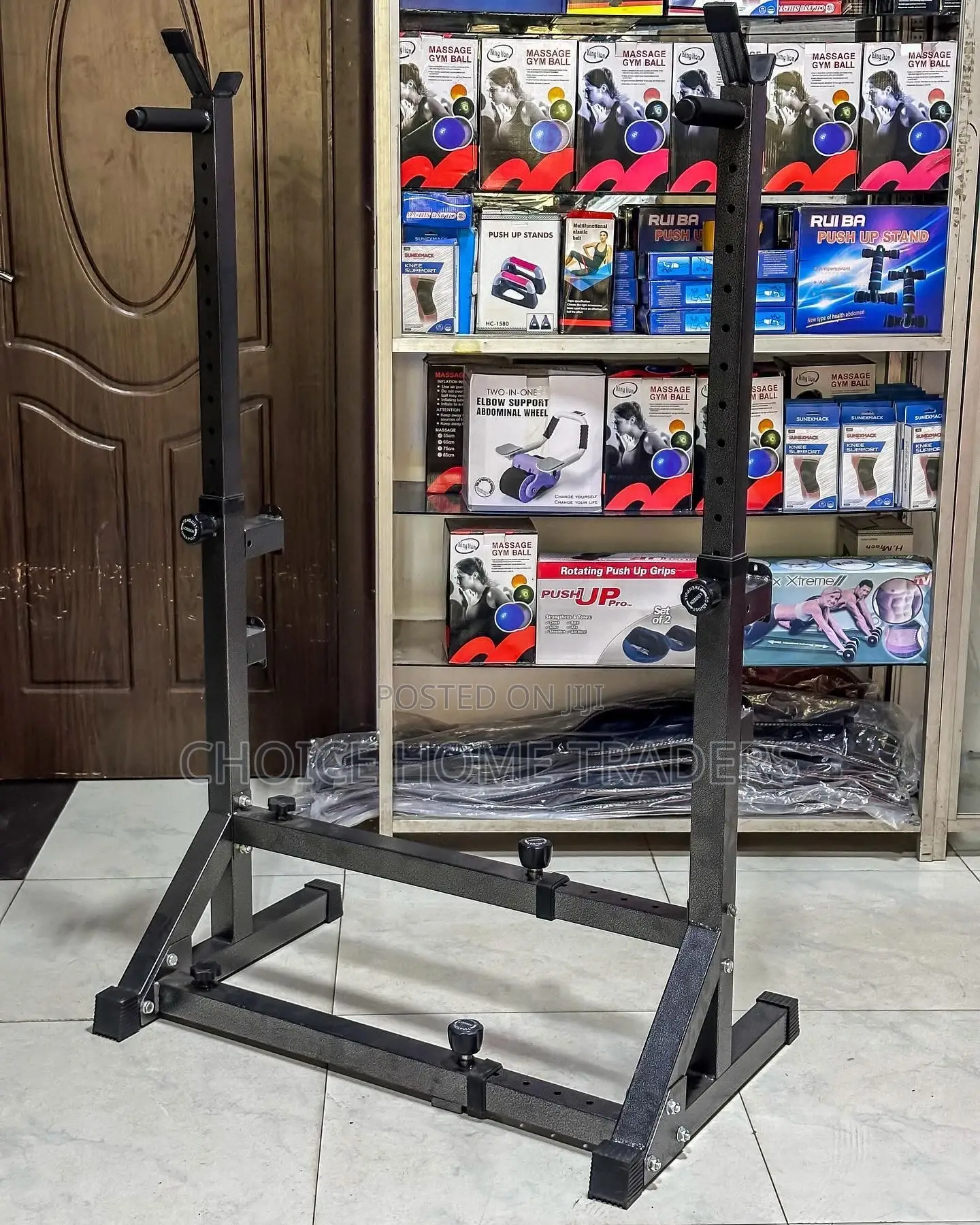 Multifunctional Barbel Rack