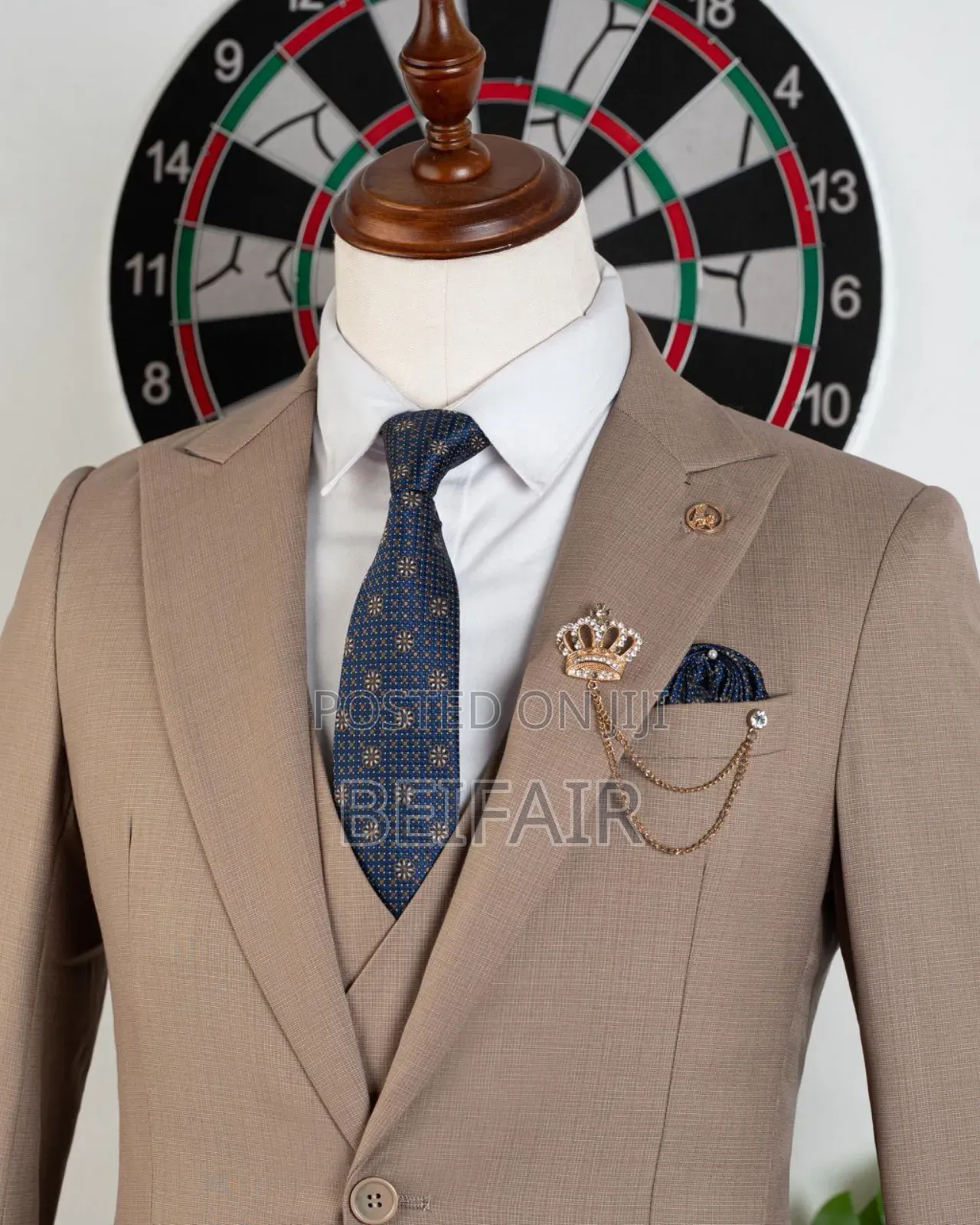 Beidge | Khaki Suit