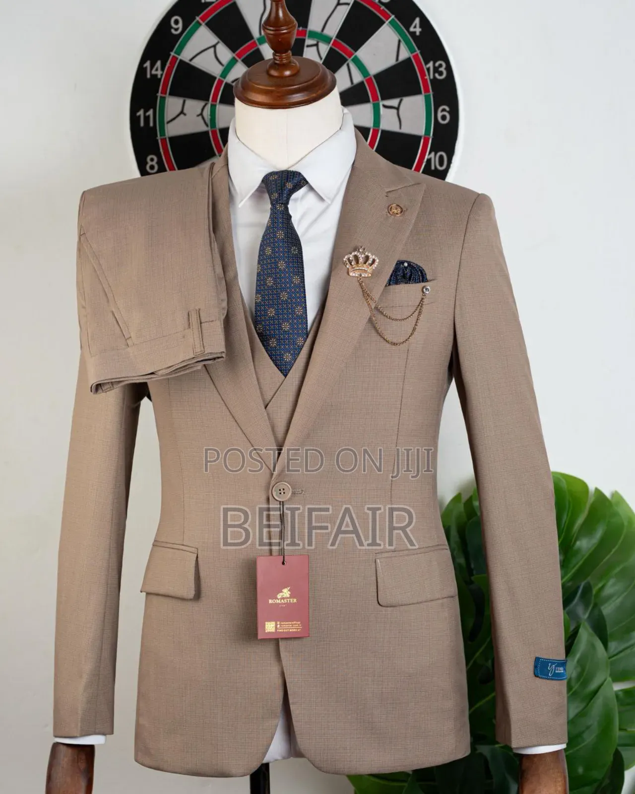 Beidge | Khaki Suit