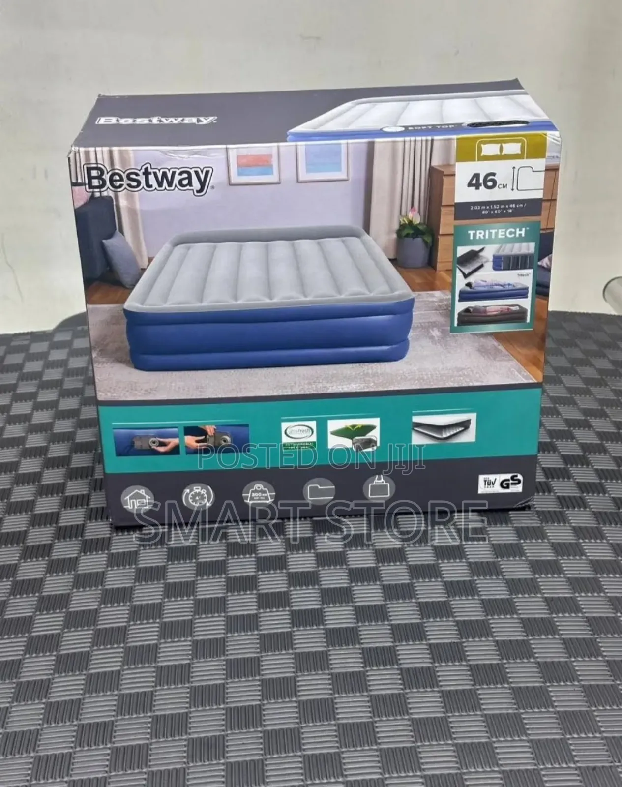 Bestway Air Bed – 5×6 Inch 18 Comfort Mattress