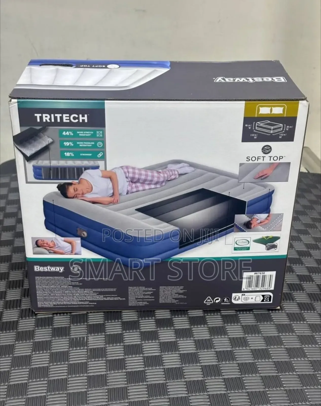 Bestway Air Bed – 5×6 Inch 18 Comfort Mattress