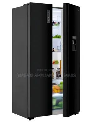 New! Hisense 504litres Side by Side Refrigerator (Model No:Rs518n4wbf)