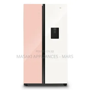 New! Hisense 508lno Frost Side by Side(Model No: Rs3n518nag)