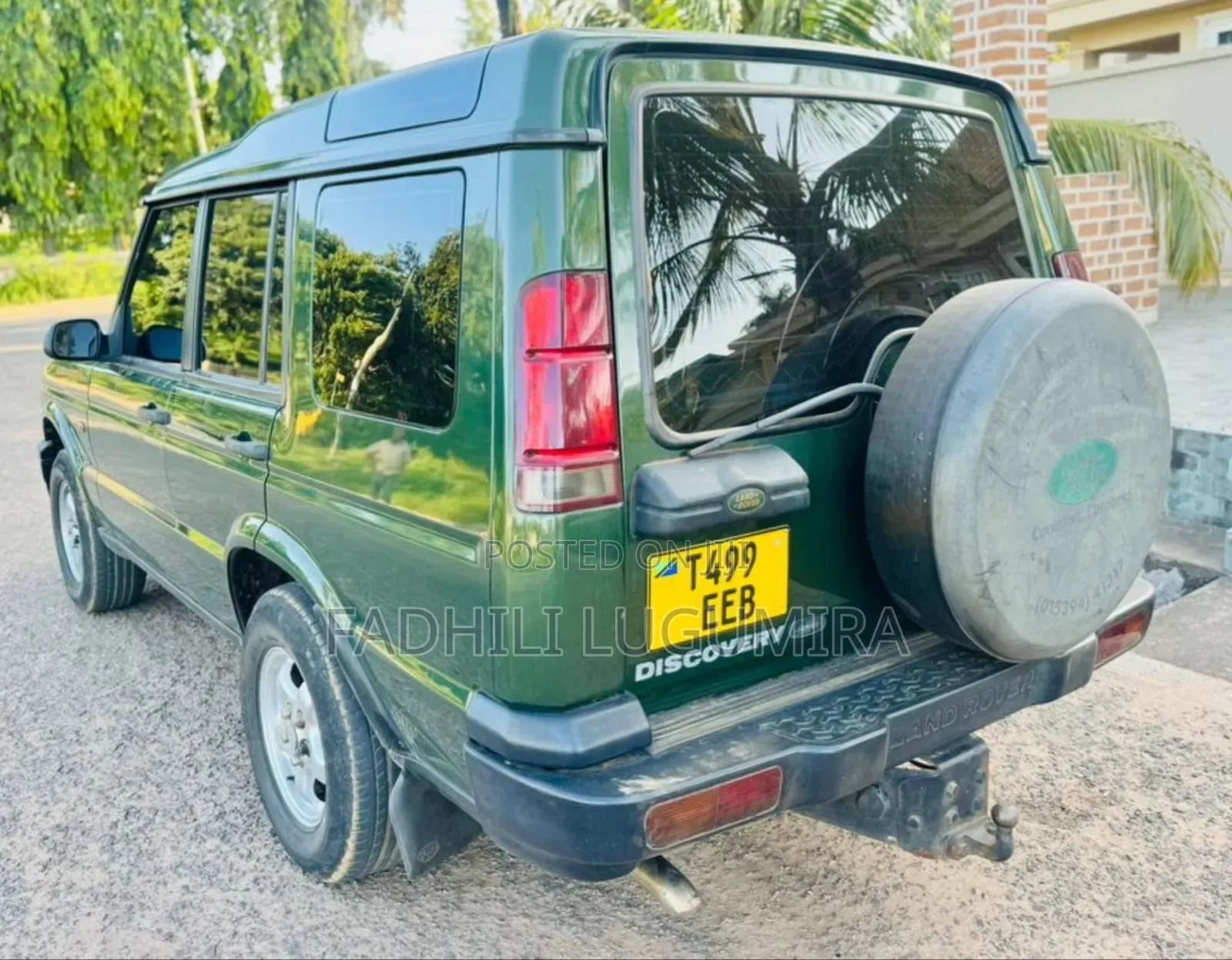 Land Rover Discovery 2001 Green