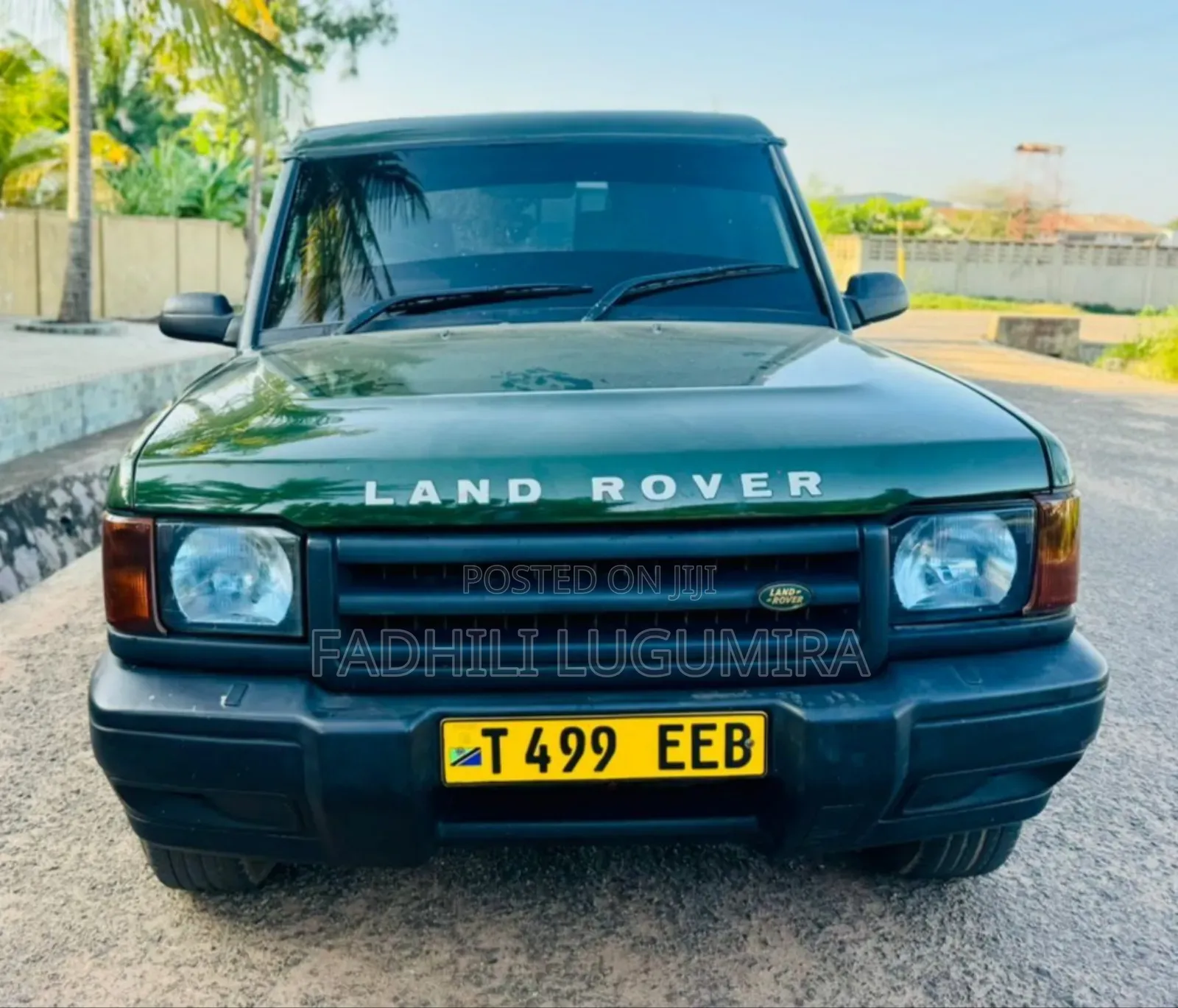 Land Rover Discovery 2001 Green