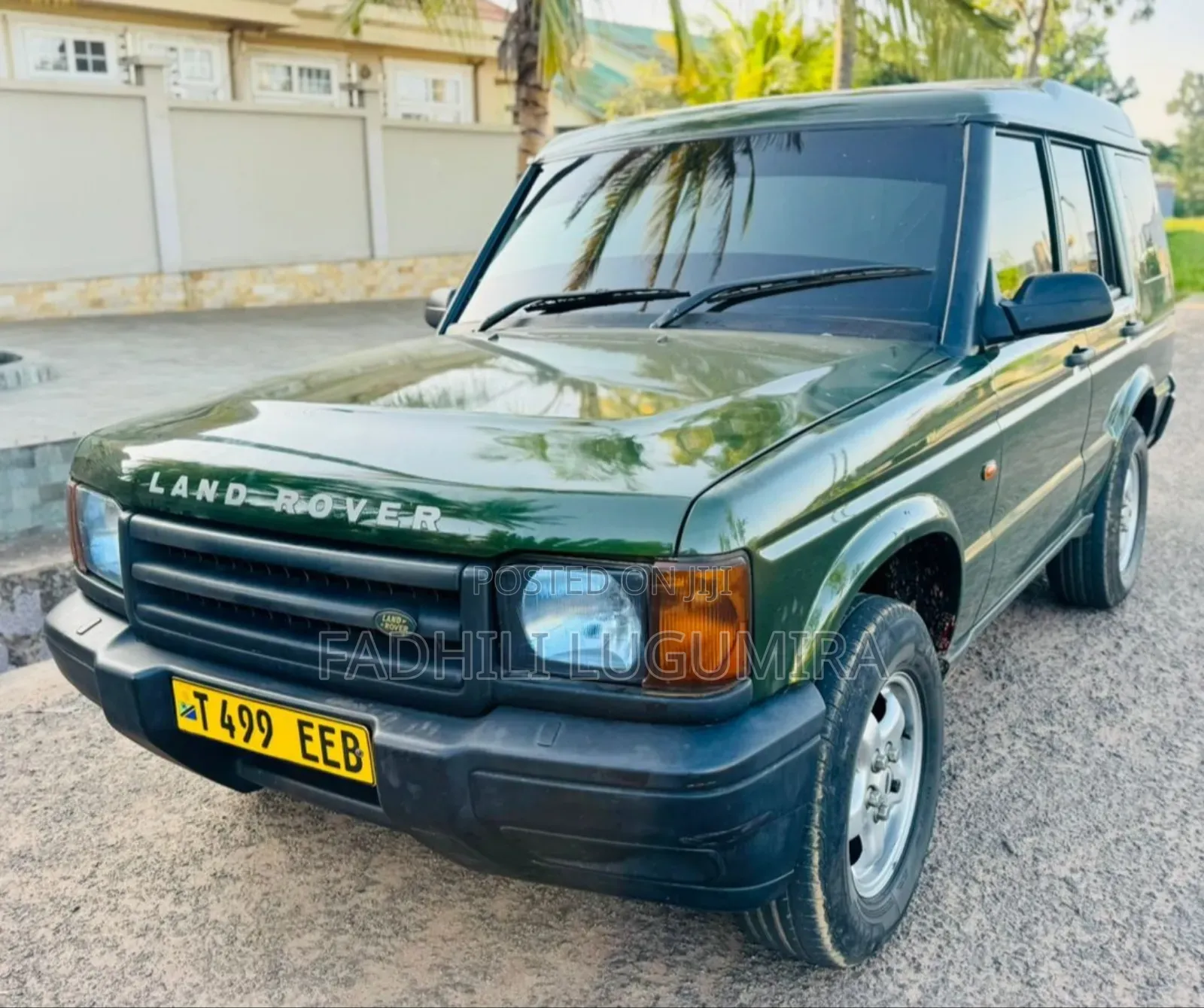 Land Rover Discovery 2001 Green