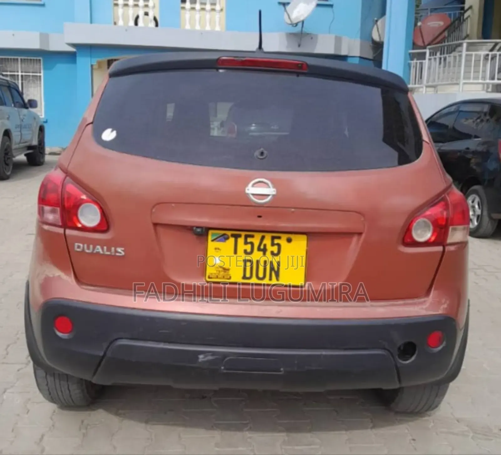 Nissan Dualis 2005 Maroon