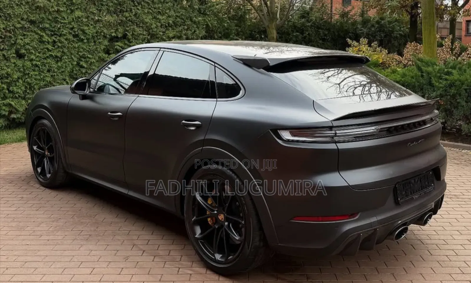 Porsche Cayenne 2023 Matt Black