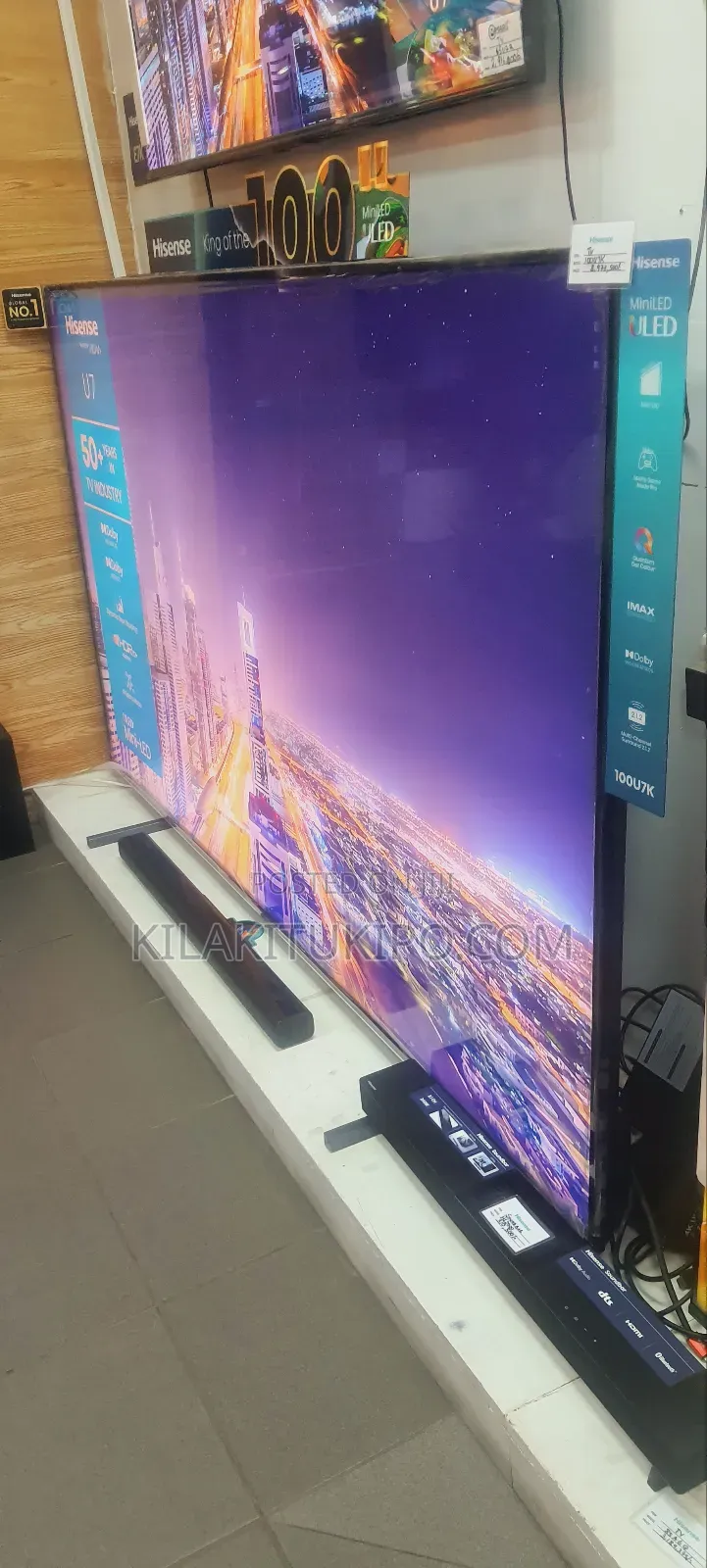 Q7 Series Hisense Qled 144hz Tv Inch 100*