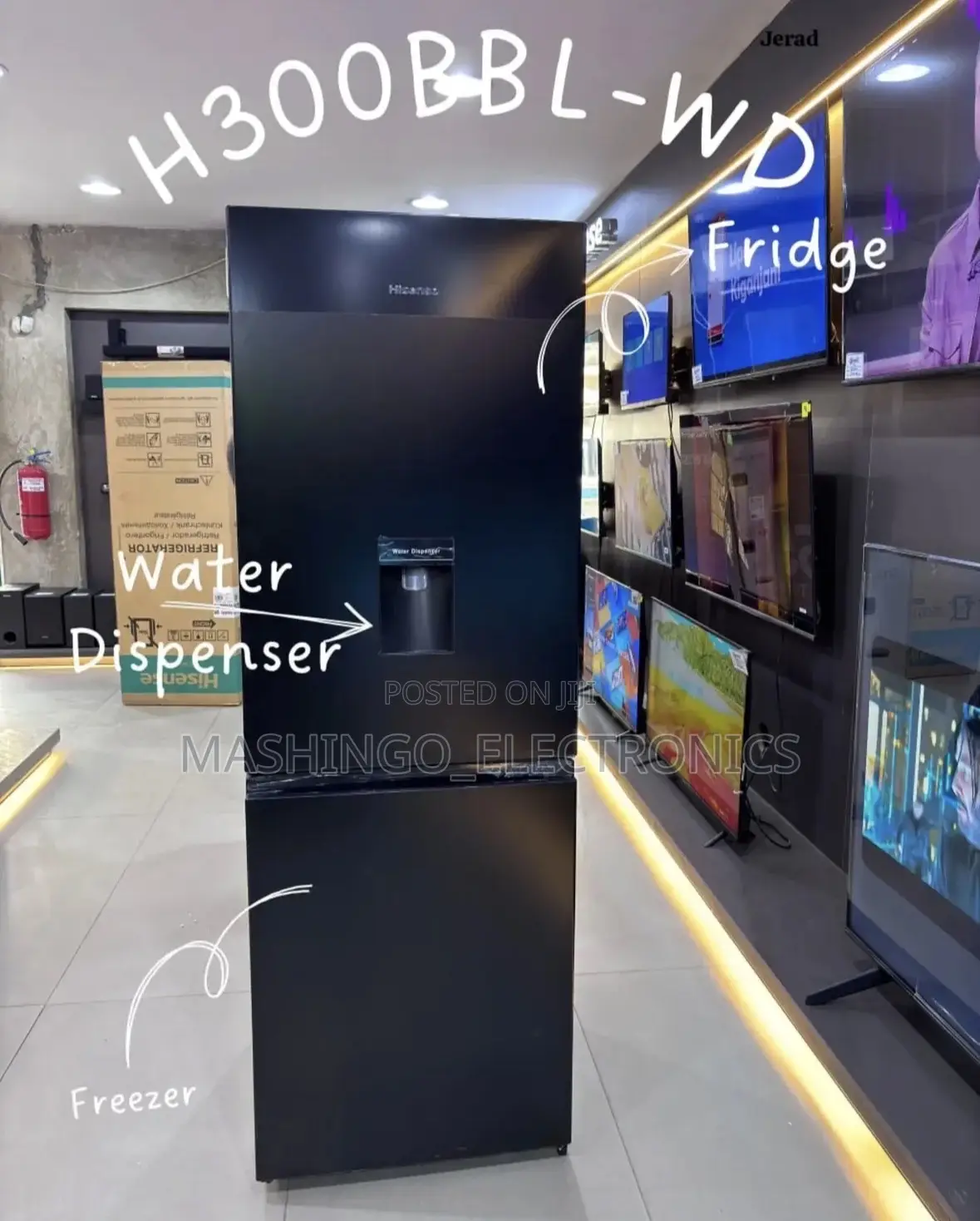230 Liters Hisense Refrigerator With Water Dispenser