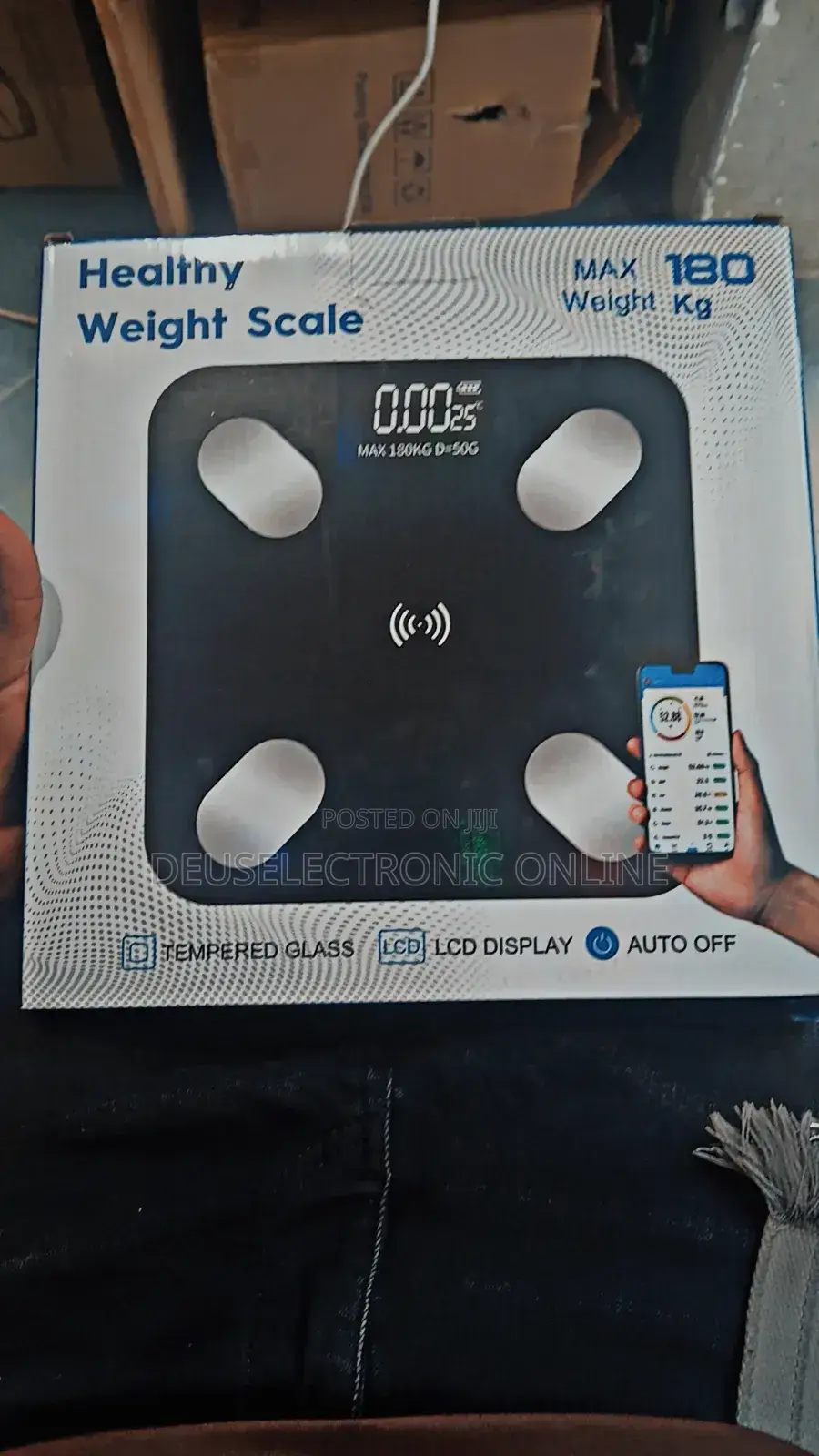 Personal Scale With Bluetooth At 30,000 180kg Max