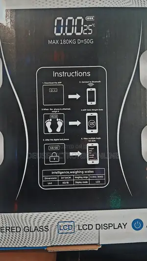 Personal Scale With Bluetooth At 30,000 180kg Max