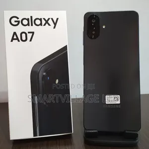 New Samsung Galaxy A07 4G 128 GB Black