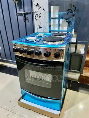 Ailyon Freestanding (50x50) Cooker 2gas+2electric Plate
