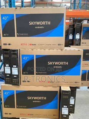 Skyworth 43-Inch Full Hd Google TV, Frameless Smart Television
