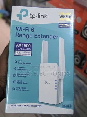 Tp Link Re505x Ax1500 Mesh Wi-Fi 6 Range Extender